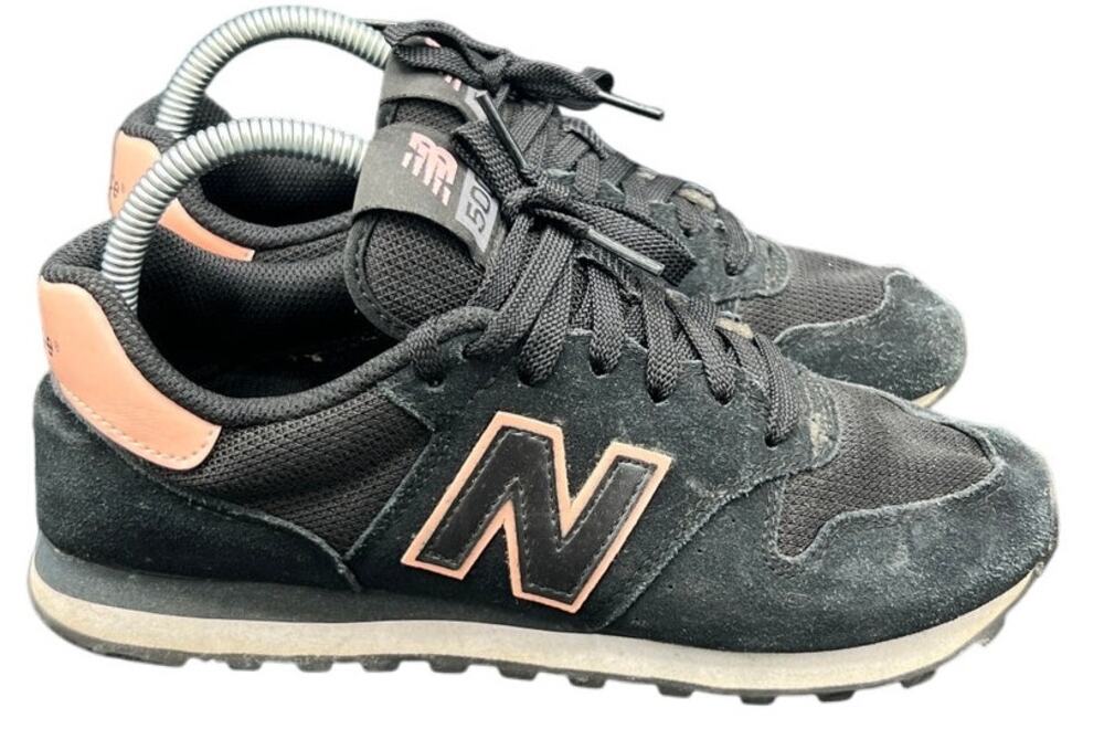 🖤 New Balance GW500 Black Peach Sneakers Women’s 8 – Casual Retro Runner